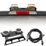 Putco Dual-Beacon LED Strobe Kit (High-power Amber & White) with Plug and Play kit