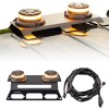 Putco Dual-Beacon LED Strobe Kit (High-power Amber) with Plug and Play kit