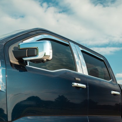 Putco Element Chrome Vent Visors