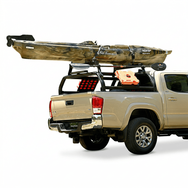 Putco Elevated Rack Cross Bars for Venture TEC Rack for raised overland cargo support