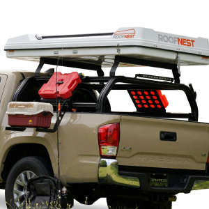 Putco Elevated Rack Cross Bars for Venture TEC Rack ideal for tents, ladders, and oversized cargo.
