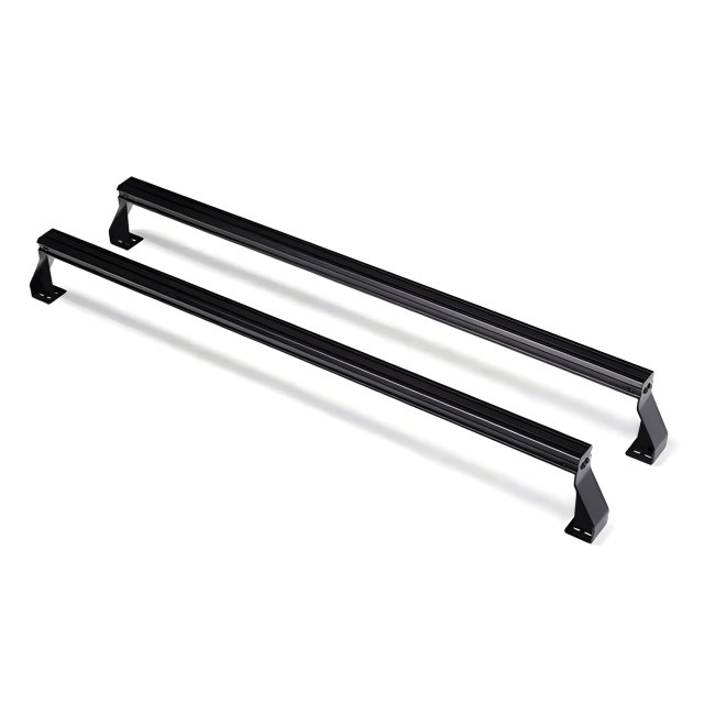 Putco Elevated Rack Cross Bars for Venture TEC Rack raised 8" above rack height.