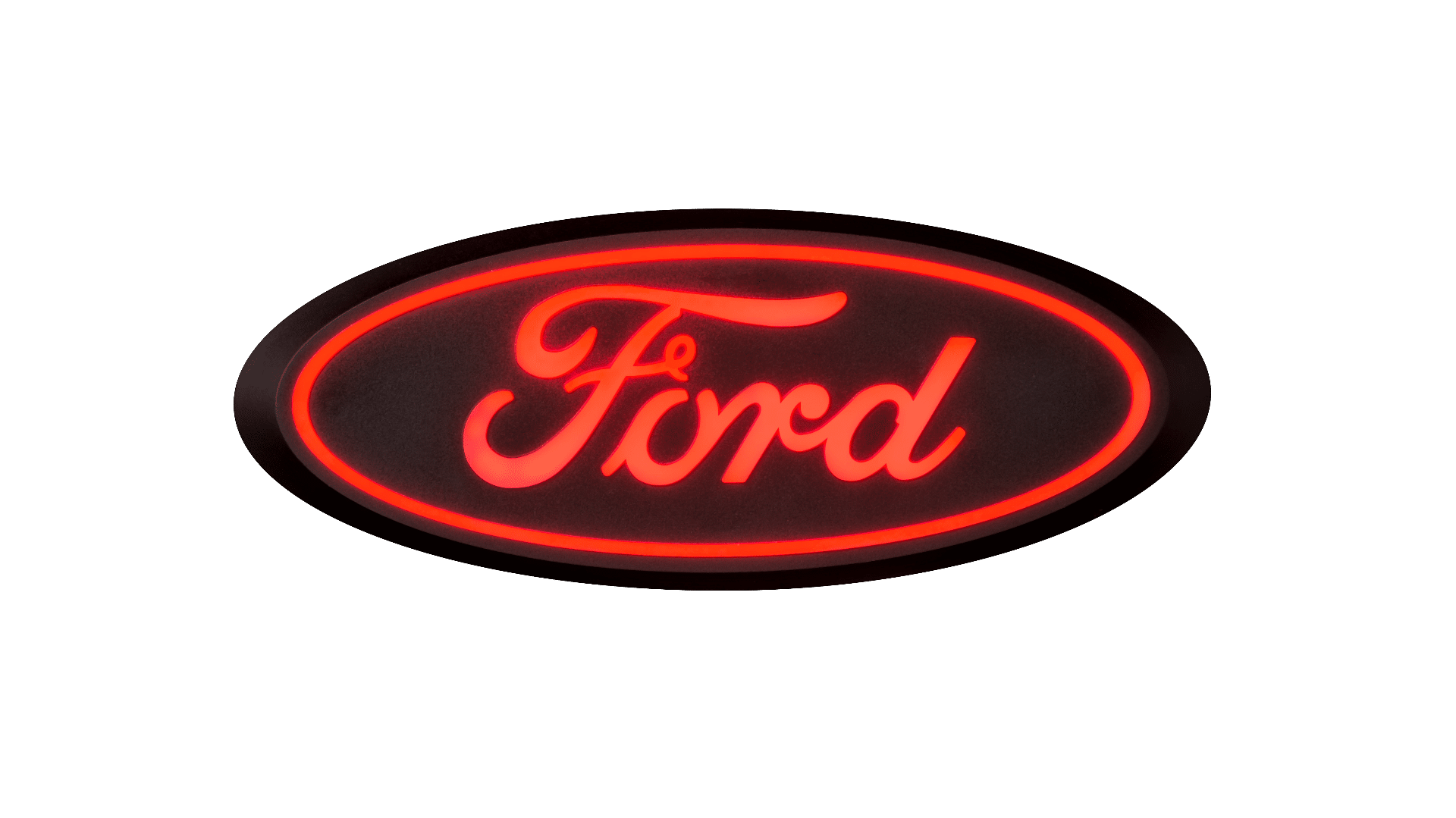 Putco Luminix Red LED Ford Tailgate Emblem (Pat. 11,371,688 B1)