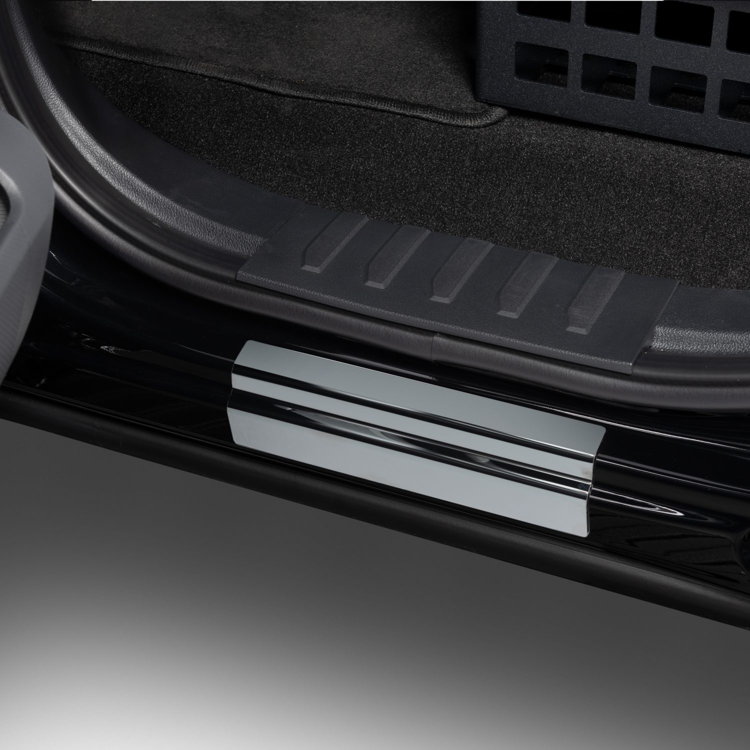 Lot 4 Plaques Seuil De Porte Acier Inoxydable GMC Sierra 1500 2019-2024 – Anti-Usure & Protection – Installation Facile 3M