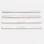 Putco GMC Logo Stainless Steel Door Sill - 4-Piece