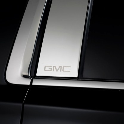 Putco GMC Logo Stainless Steel Pillar Post Trim Kit