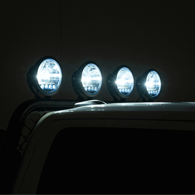 Putco HID Off-Road Lights ( DRL ON vs Lights ON)