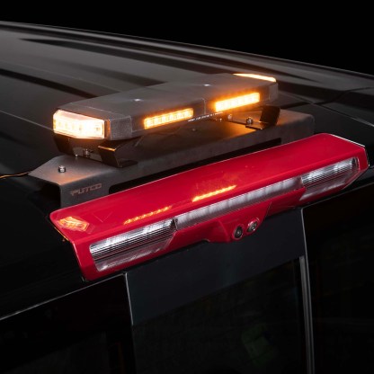 Putco Hornet 16in Stealth LED Light Bar With Third Brake Light Mount Bracket -Ford Super duty