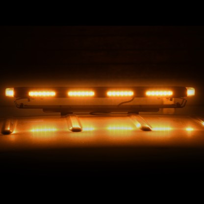 Putco Hornet 24in Stealth LED Light Bar With Third Brake Light Mount Bracket - Amber Lights