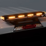 Putco Hornet 24in Stealth LED Light Bar With Third Brake Light Mount Bracket -Amber lights