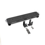 24" Hornet Strobe Amber LED Light Bar with Backrack bracket.
