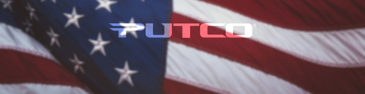 Putco Inc USA Flag banner