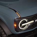 Putco Luminix Ford Bronco LED DRL lights (3,500K Amber DRL)
