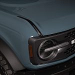 Putco Luminix Ford Bronco LED DRL lights (Turned OFF)