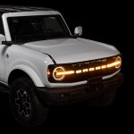 Putco Luminix Ford Bronco LED Grille Emblem - Amber LEDs