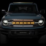 Putco Luminix Ford Bronco LED Grille Emblem - Amber LEDs