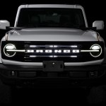 Putco Luminix Ford Bronco LED Grille and Virtual Blade Emblem - White