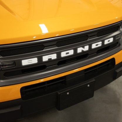 Putco Luminix Ford Bronco Sport LED Grille Emblem - White