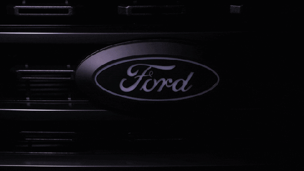 LED Front Ford Logo on Grille Start Up Sequence