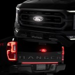Putco Luminix Ford Logo Light Up LED Emblem Kit - Ford Ranger