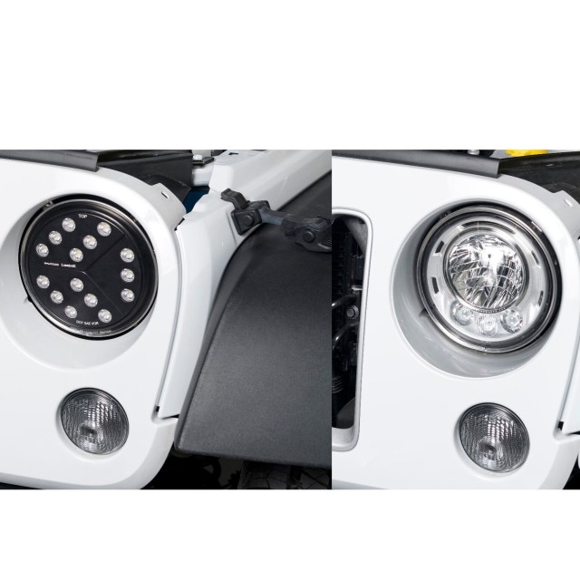 Putco-Luminix-Jeep-High-Power-LED-Headlights-Replaces-OEM-Headlights