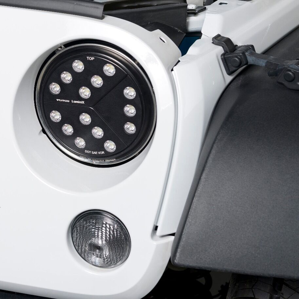 Putco Luminix Jeep Wrangler High Power LED Headlights