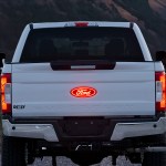 Putco Luminix Red LED Ford Tailgate Emblem - Ford F250