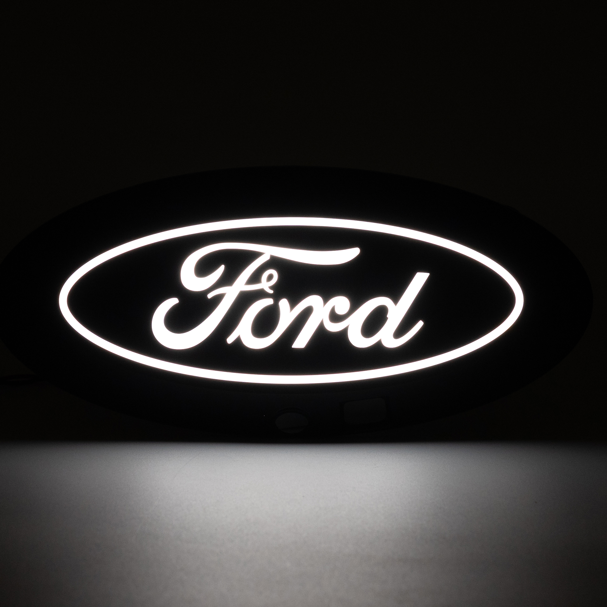 BLUE & CHROME 2005-2014 Ford F150 FRONT GRILLE/ TAILGATE 9 inch Oval Emblem K4