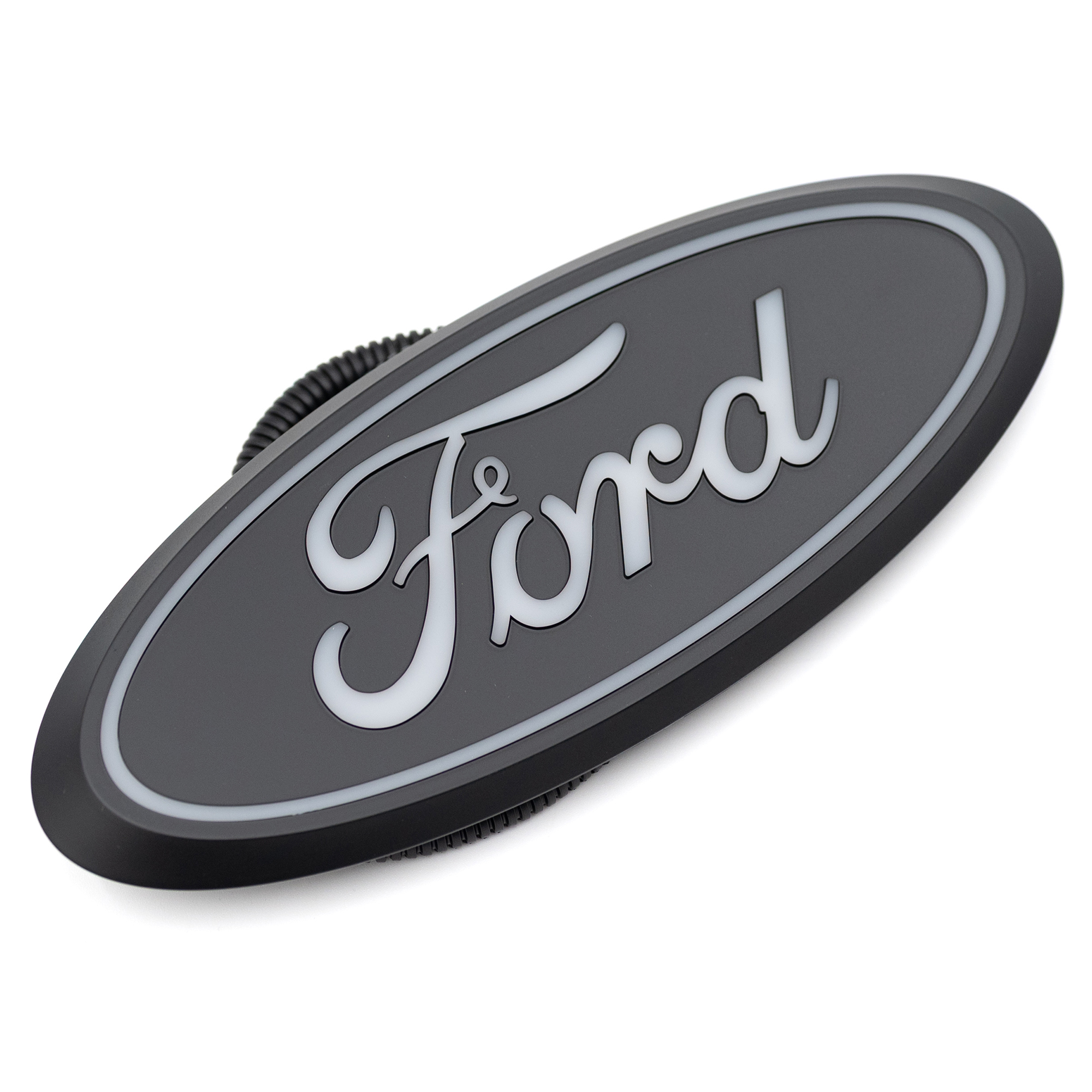 92651 - Putco Luminix White LED Oval Light Up Grille Emblem - Ford