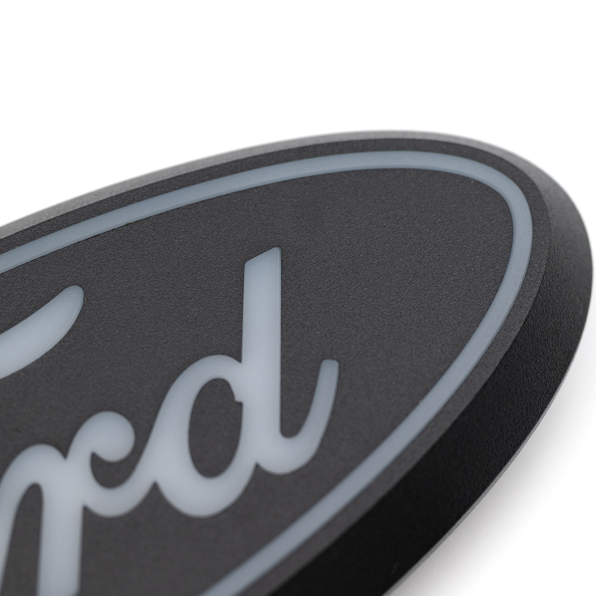 92653-X - Putco Luminix White Oval LED Grille Emblem Fits Ford