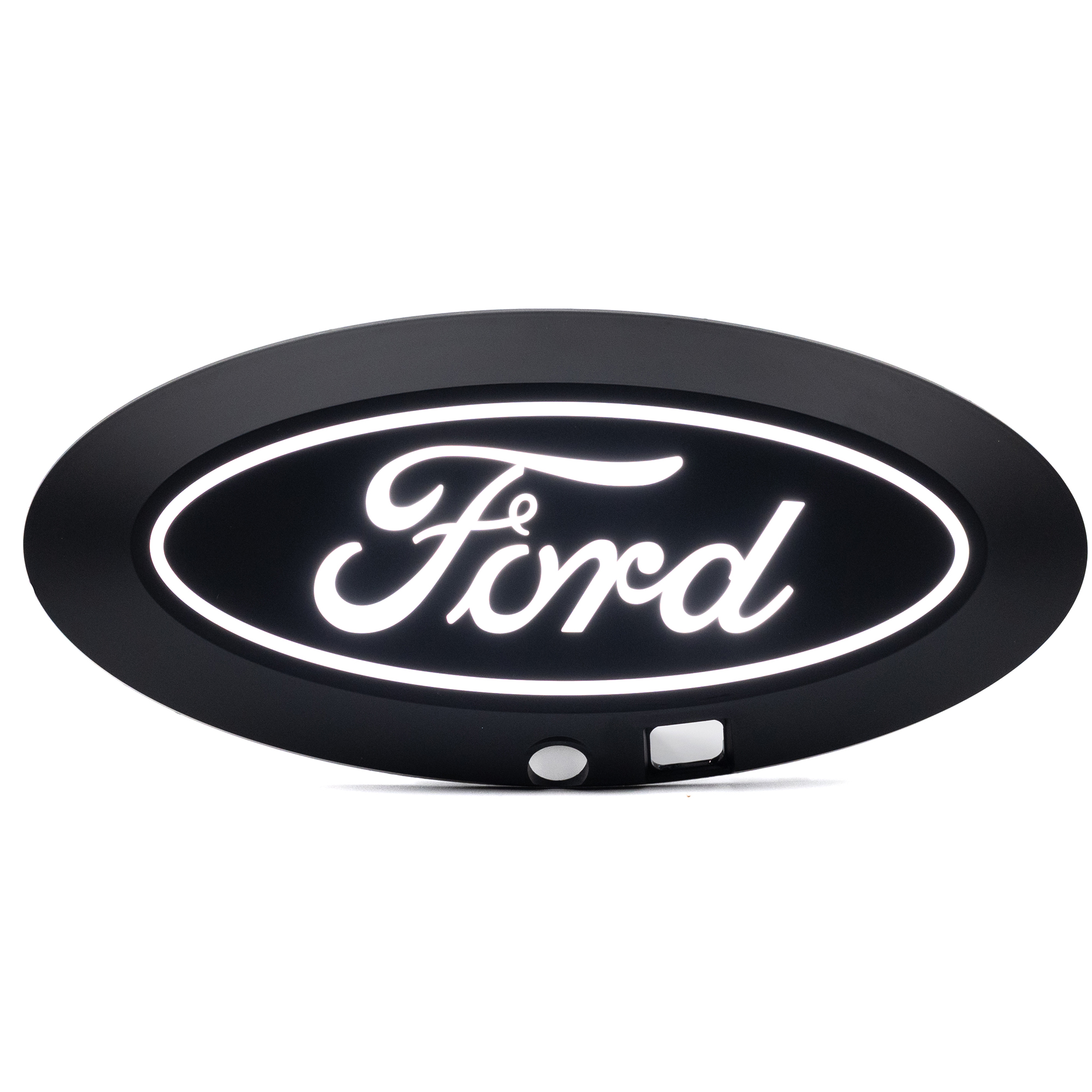92609-X - Putco Luminix White Oval LED Grille Emblem Fits Ford