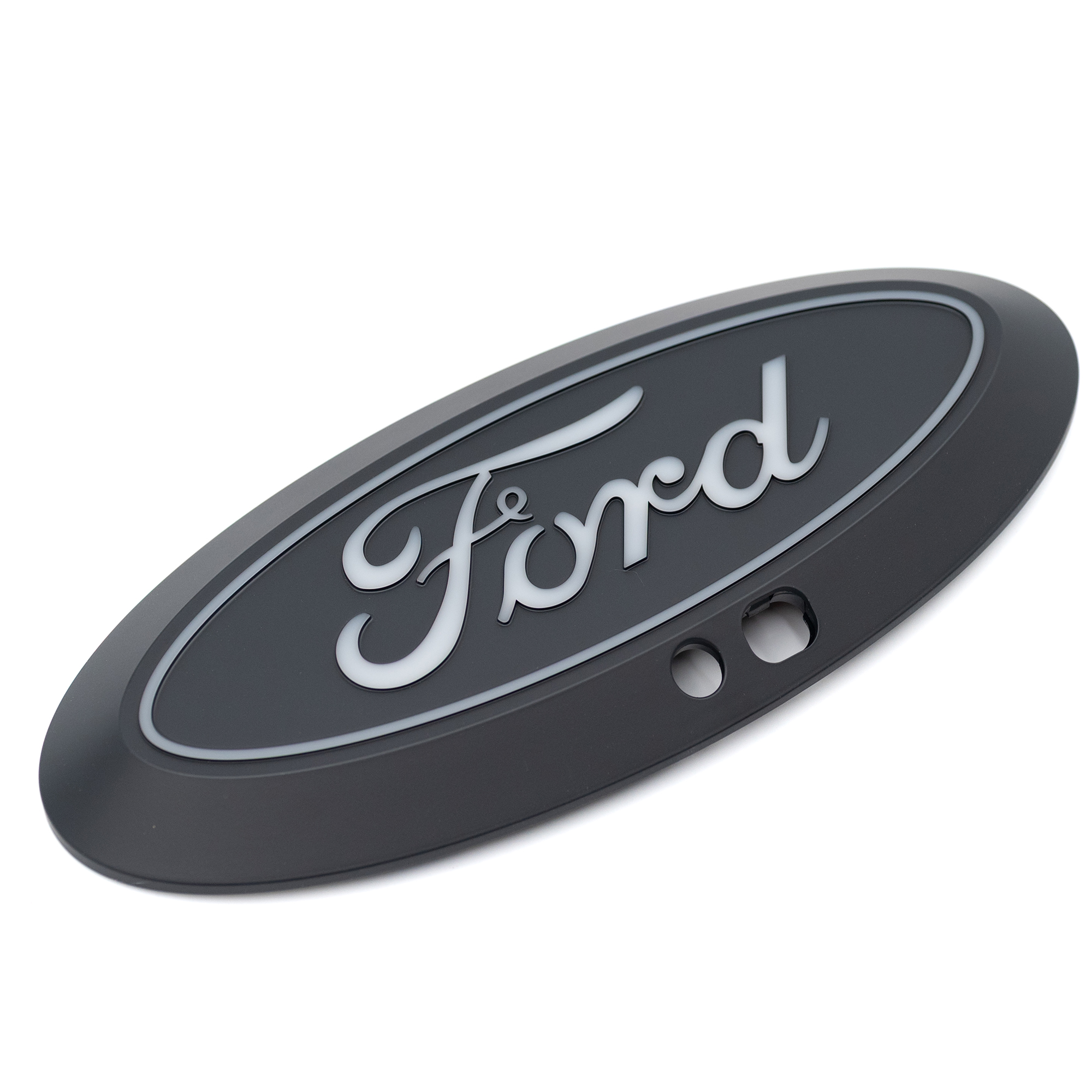 92801-X - Putco Luminix White LED Oval Light Up Grille Emblem Fits