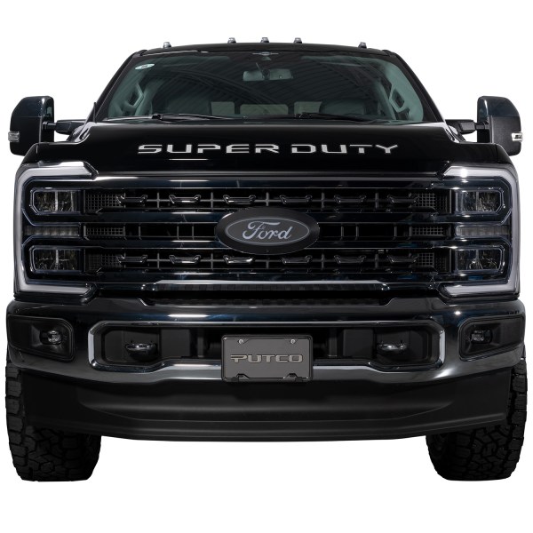 Putco Luminix - Emblema De Rejilla LED Blanco Para Ford F150