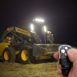 Putco Luminix Wireless Remote Empowering High-Power LED Light Bars for Crucial Visibility at Construction Sites