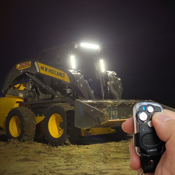 Putco Luminix Wireless Remote Empowering High-Power LED Light Bars for Crucial Visibility at Construction Sites