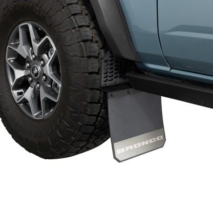 Putco Mud Skins Super Duty Logo Mud Flaps - Hex Style