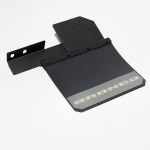 Putco Mud Skins Bronco Logo Mud Flaps - Solid Style - Off Truck