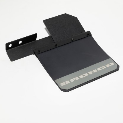 Putco Mud Skins Bronco Logo Mud Flaps - Solid Style - Off Truck
