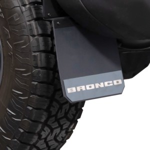 Putco Mud Skins Bronco Logo Mud Flaps