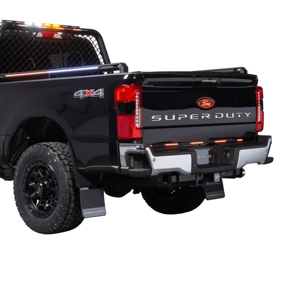 Super Duty Mud Flaps with Ford Licensed Logo