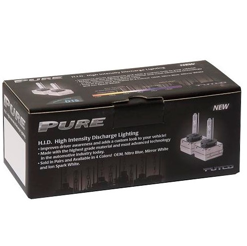 In the Box, Putco PURE HID (High Intensity Discharge Bulbs) for Projector headlights equipped with Xenon bulbs