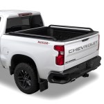 Putco T-Slot Black Locker Side Bed Rails-Chevy Silverado