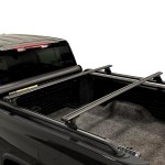 Putco T-Slot Locker Rails Shown with Rhino Vortex Aero Cross Bars (Rhino Rack Not Included)