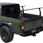 Putco Tec Rack with 16" Tall Uprights with Cross Bars on Jeep Gladiator