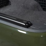 Putco Tec Skins T-Slot Bed Rail Caps- Up Close on Jeep Gladiator