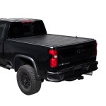 Putco Tec Skin Modular T-Slot Bed Cap System with Tie Downs on Chevy Silverado 1500