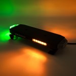 Putco Tri-Hornet LED Stealth Rooftop Light Bar Strobe Amber & Green