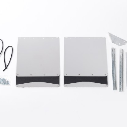 Putco Universal Stainless Steel Mud Flaps 79491 Unboxed