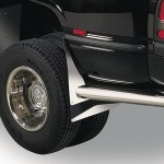 Putco Universal Stainless Steel Mud Flaps Rear Dually Wheel