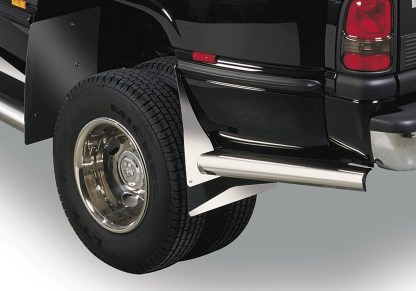 Putco Universal Stainless Steel Mud Flaps Rear Dually Wheel